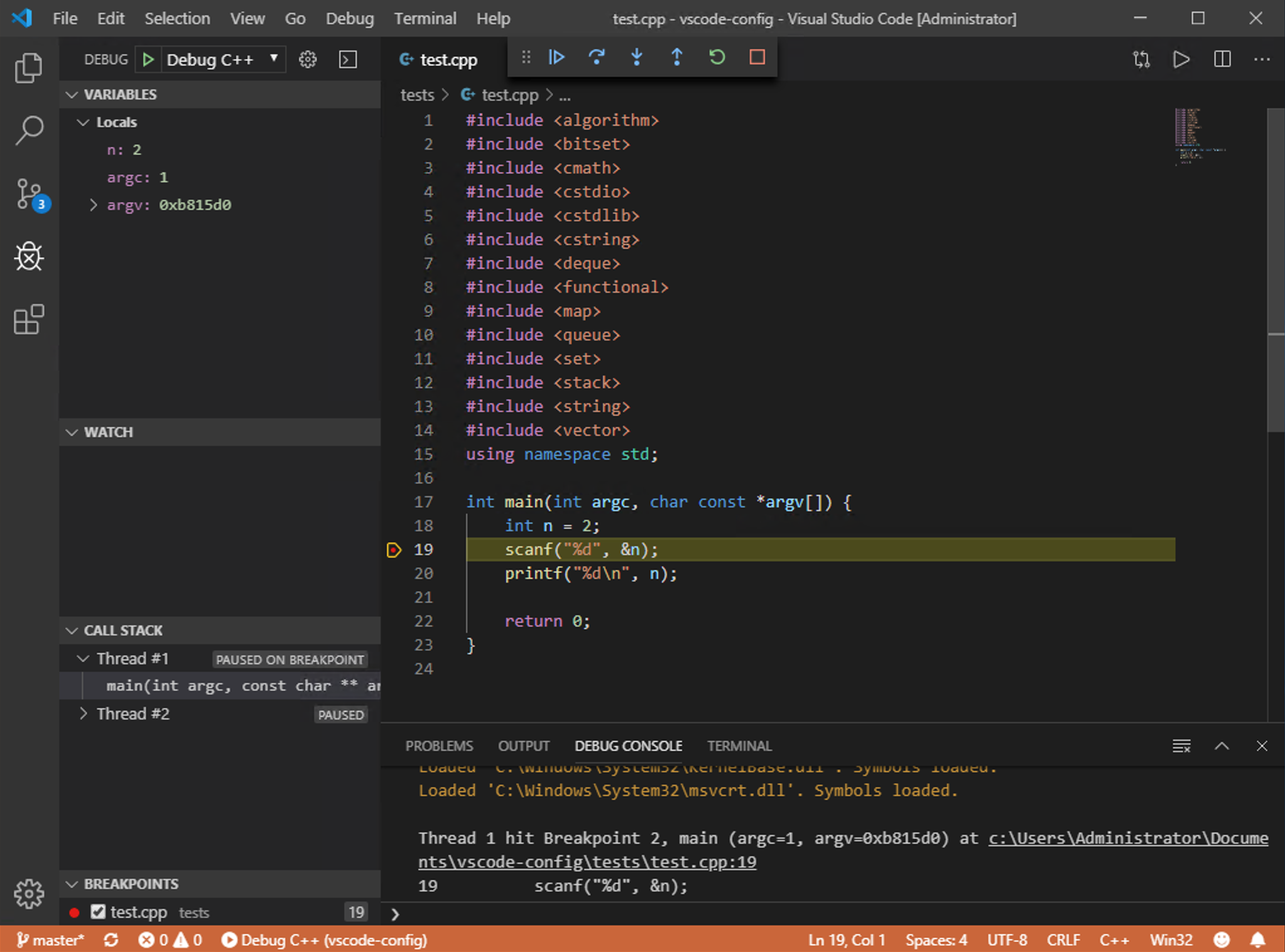 vscode-debug-console-win